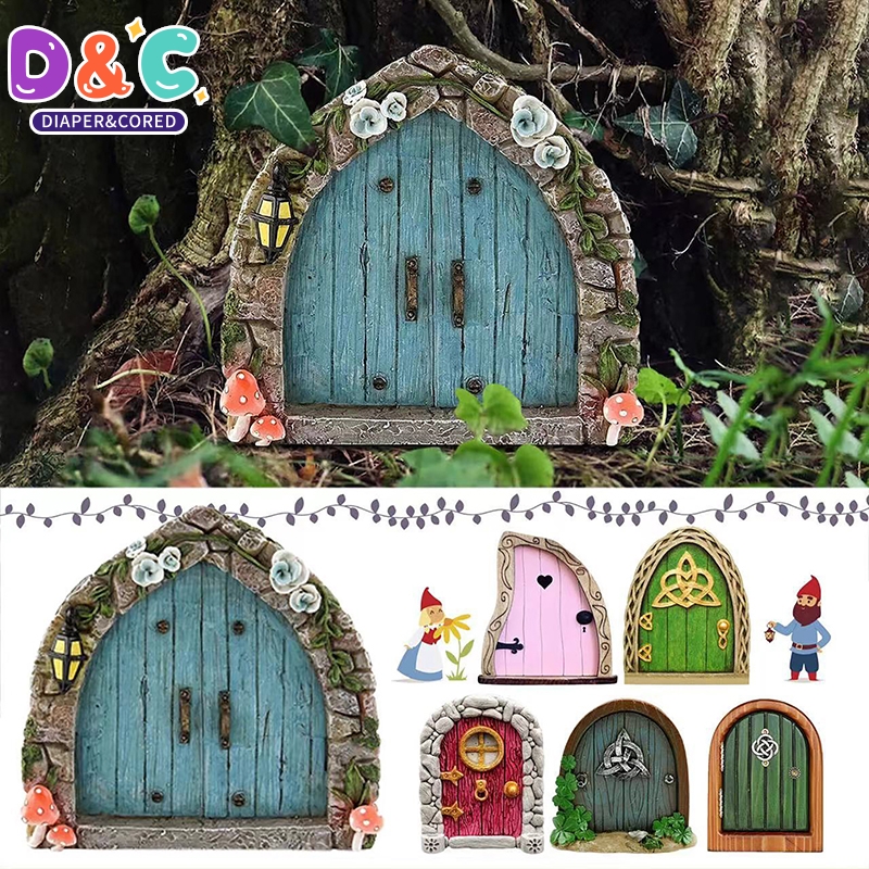 Art Craft Door - Miniature Fairy Door Home Creative Yard