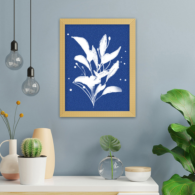 Art Craft School - A6 Cyanotype DIY Kit Sun Print