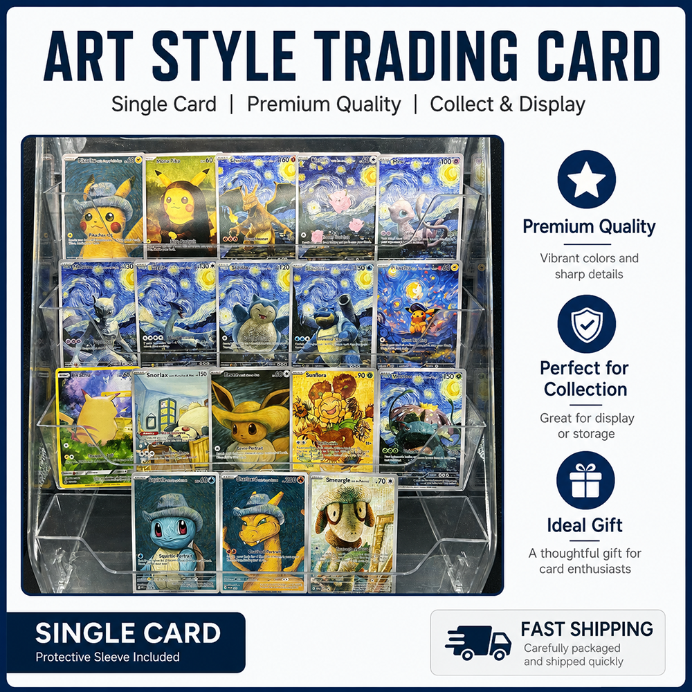 Art Craft Store - Anime Self-Contro Game Collection Card Starry