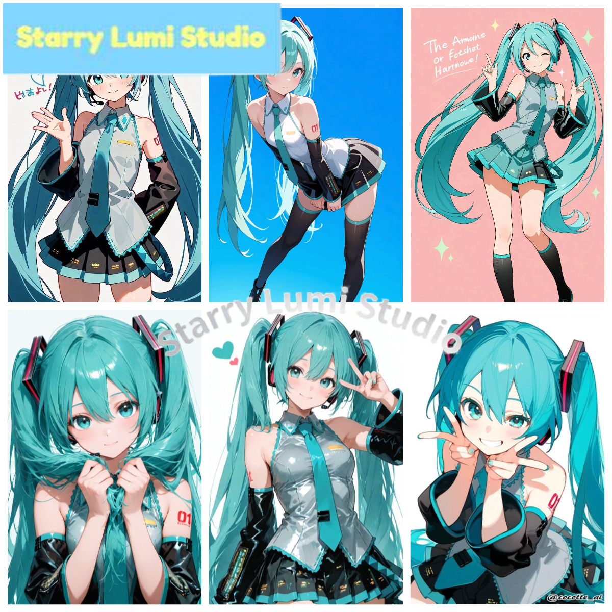 Art Craft Resin - Hatsune Miku Diamond painting Art Kit