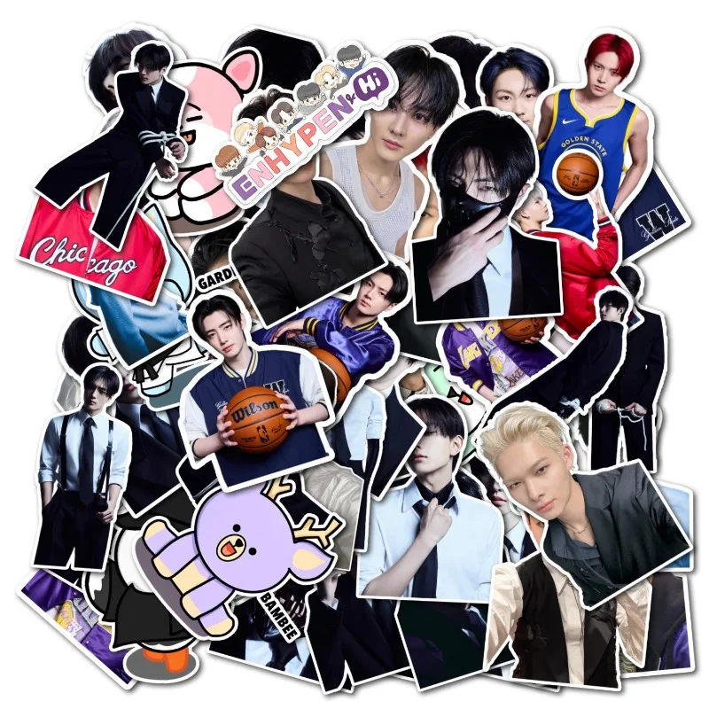 Art Craft Store - 57Pcs ENHYPENS Self-adhesive Stickers DIY Graffiti