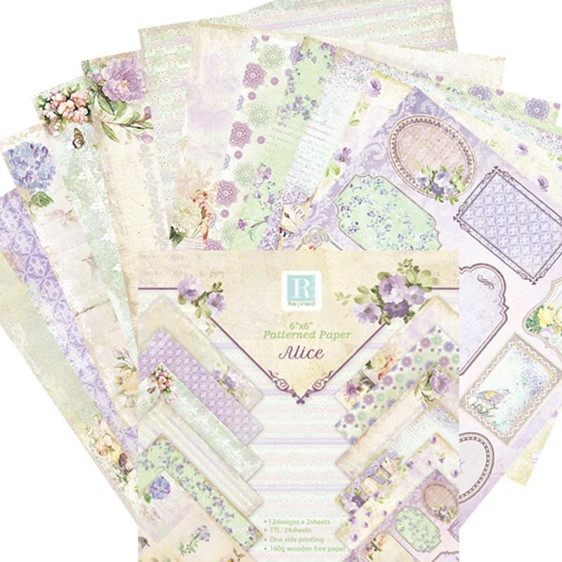 Art Craft Flower Making - 24 Sheets Light Purple Flower Craft