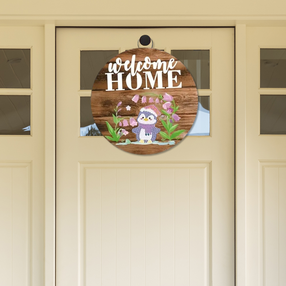 Art Craft Door - 12 PCS Diamond Art Painting Front