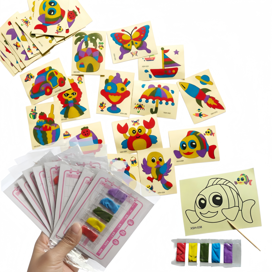 Art Craft School - DIY Sand Art Kit Set -