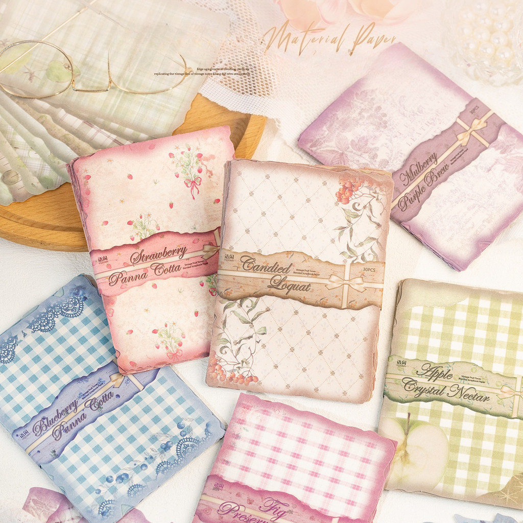 Art Craft Journal - Journamm 30sheets Scrapbook Paper Scrapbook Supplies