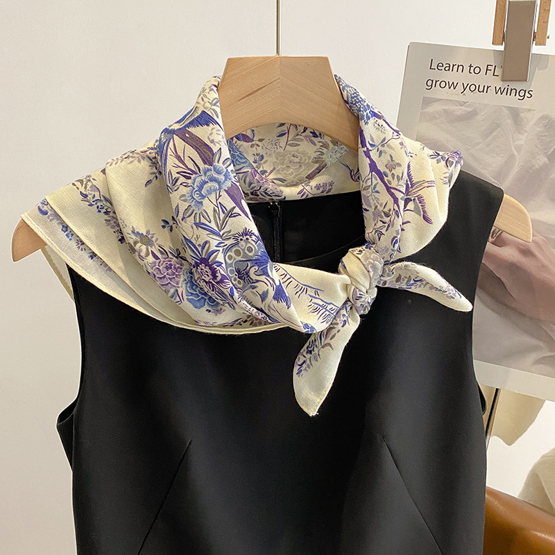 1PCS 70cm Leaf Pattern Silk Sc - Art Craft Bag avaliação e preço