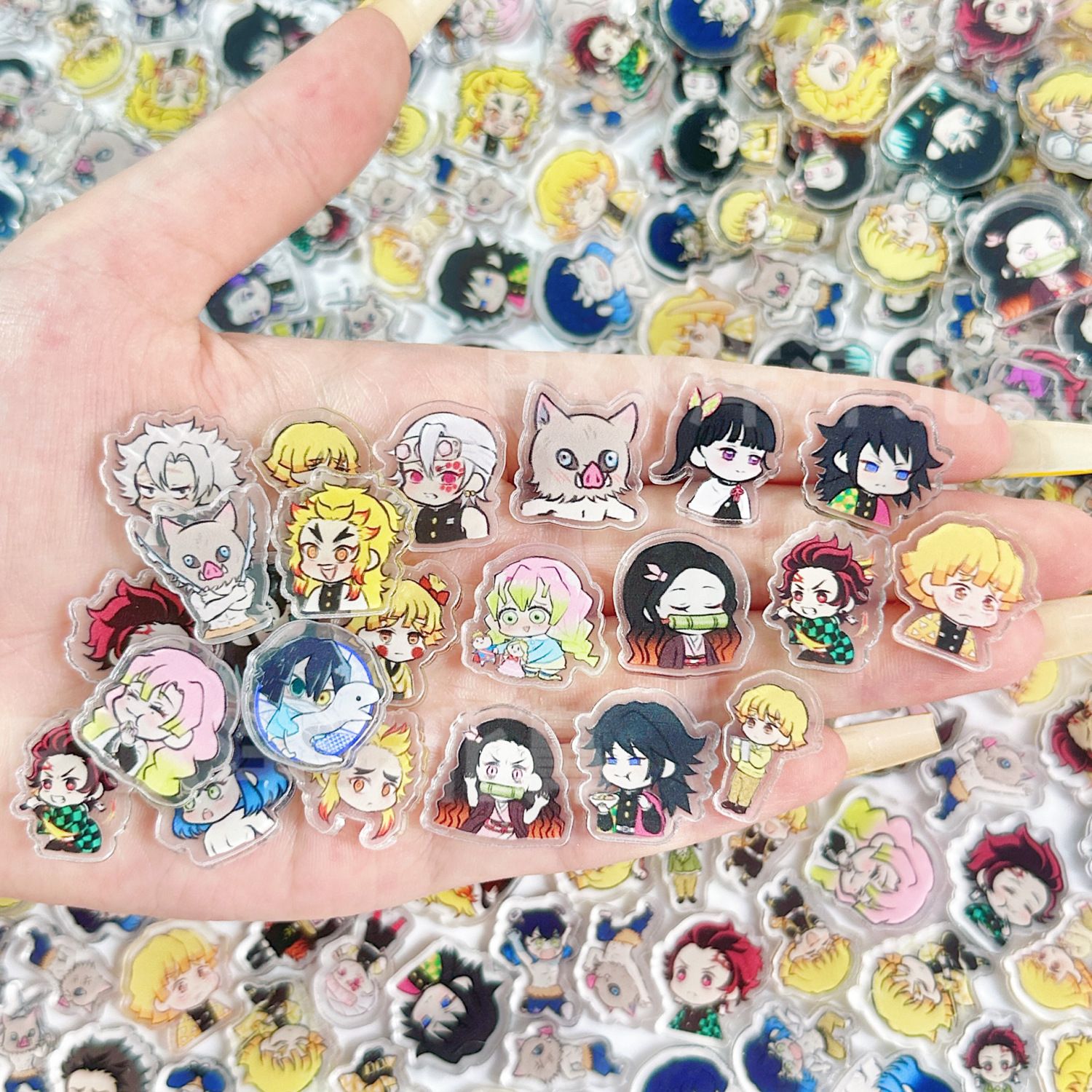 50/100Pcs 1/2cm Mini Demon Sla - Art Craft Store avaliação e preço