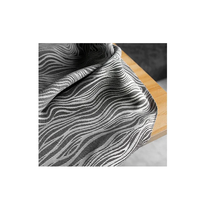 Jacquard Fabric Zebra Pattern  - Art Craft Upholstery avaliação e preço