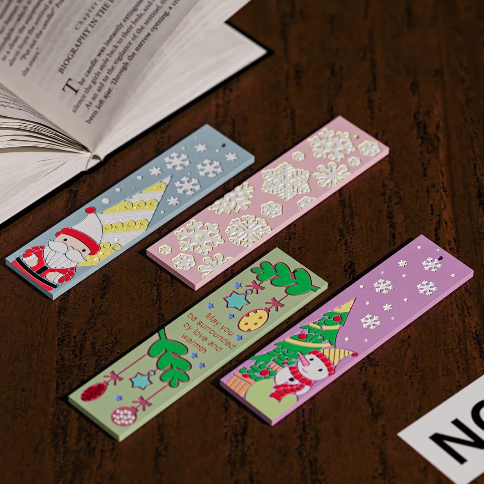 Bookmark Mold 4 Pieces Silicon - Art Craft Door avaliação e preço