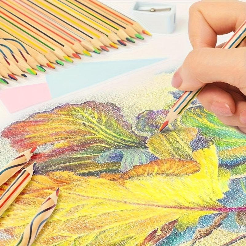 10/20/30Rainbow Pen，For profes - Colored Pencil Professional avaliação e preço