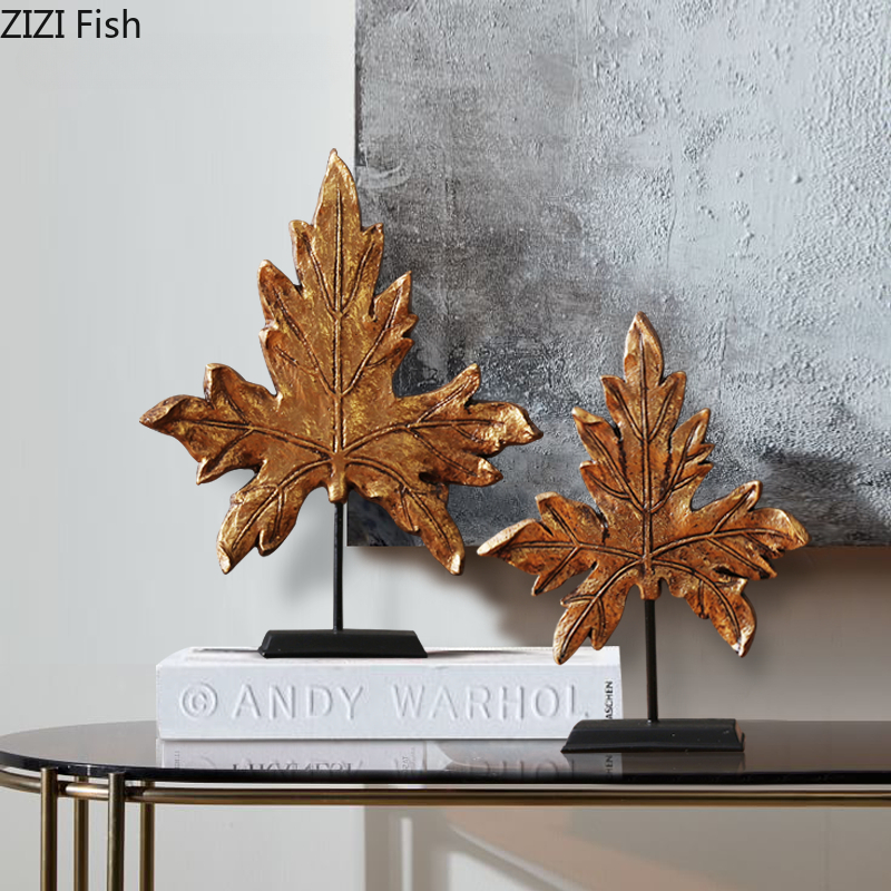 Resin Maple Leaf Ornament Desk - Exhibition Of Art And Craft avaliação e preço