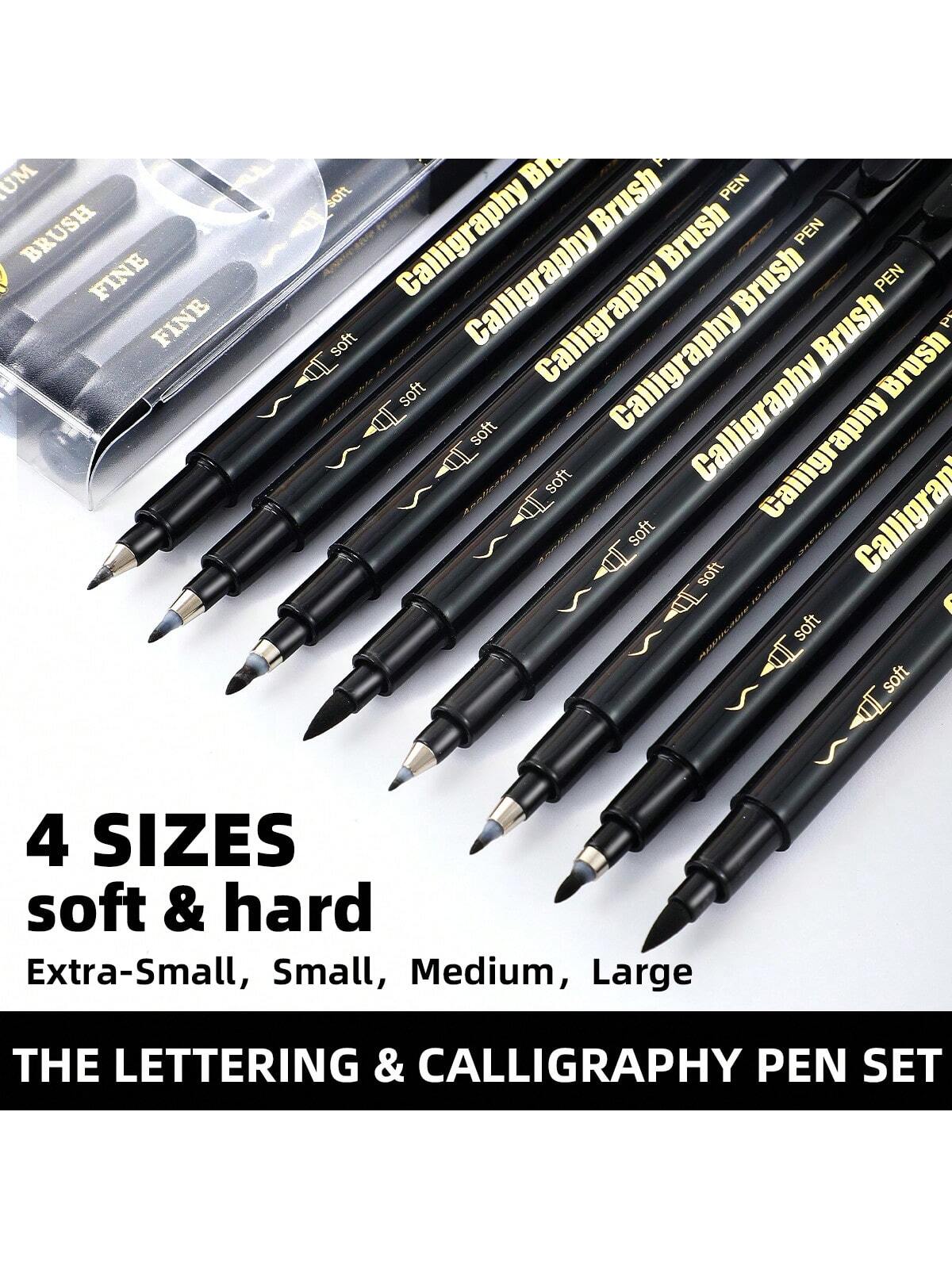 Black Calligraphy Art Marker B - Art Craft School avaliação e preço