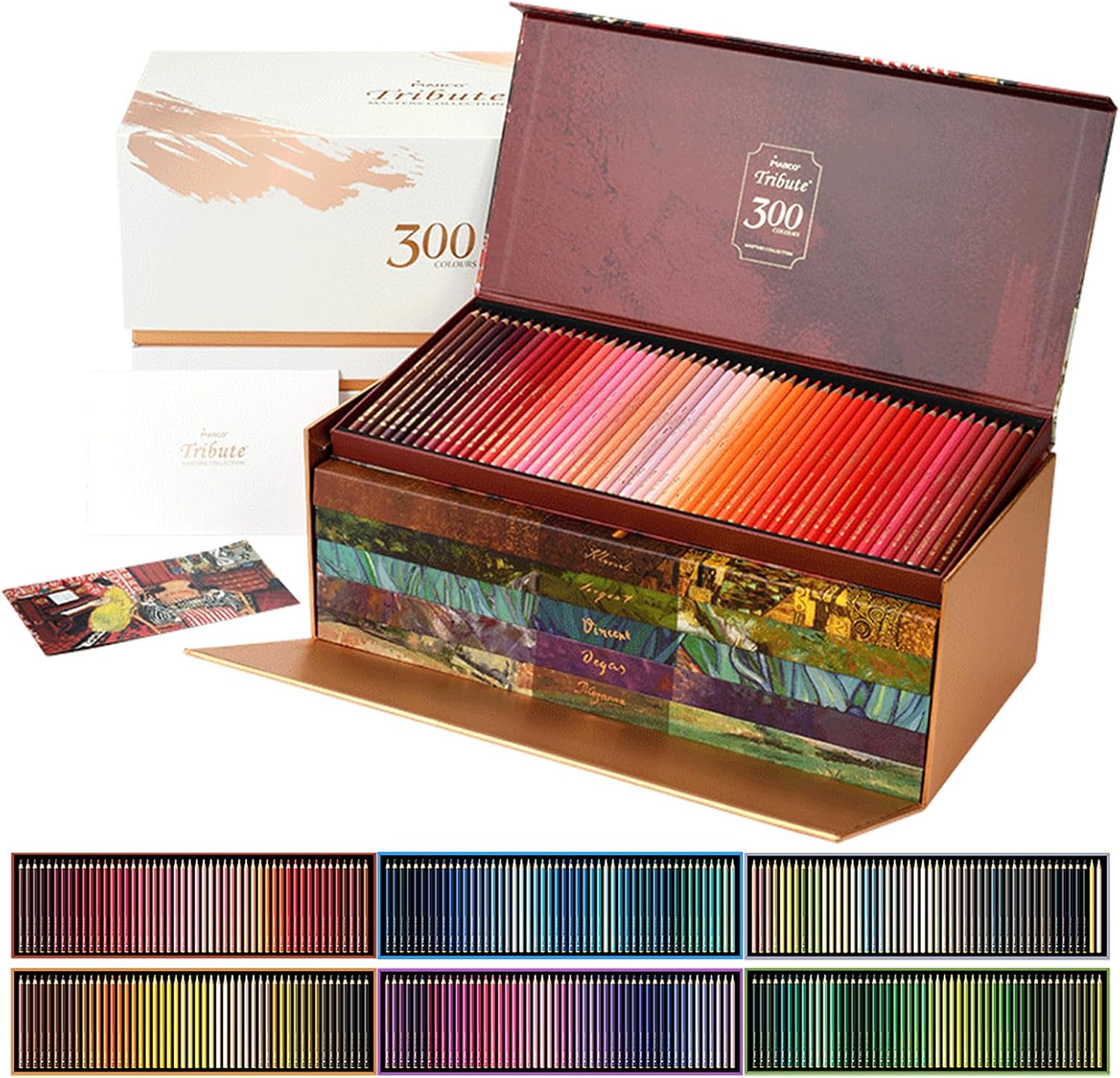 300 Colored Pencils Set for Ad - Colored Pencil Professional avaliação e preço