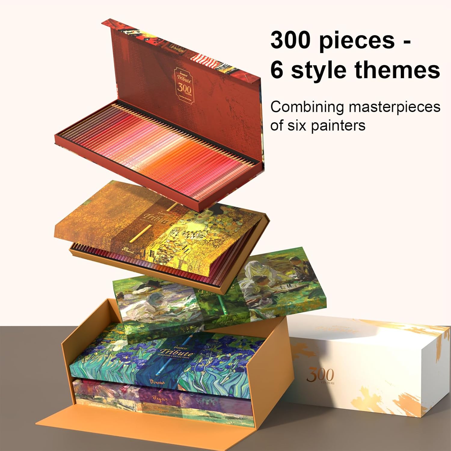 300 Colored Pencils Set for Ad - Colored Pencil Professional avaliação e preço