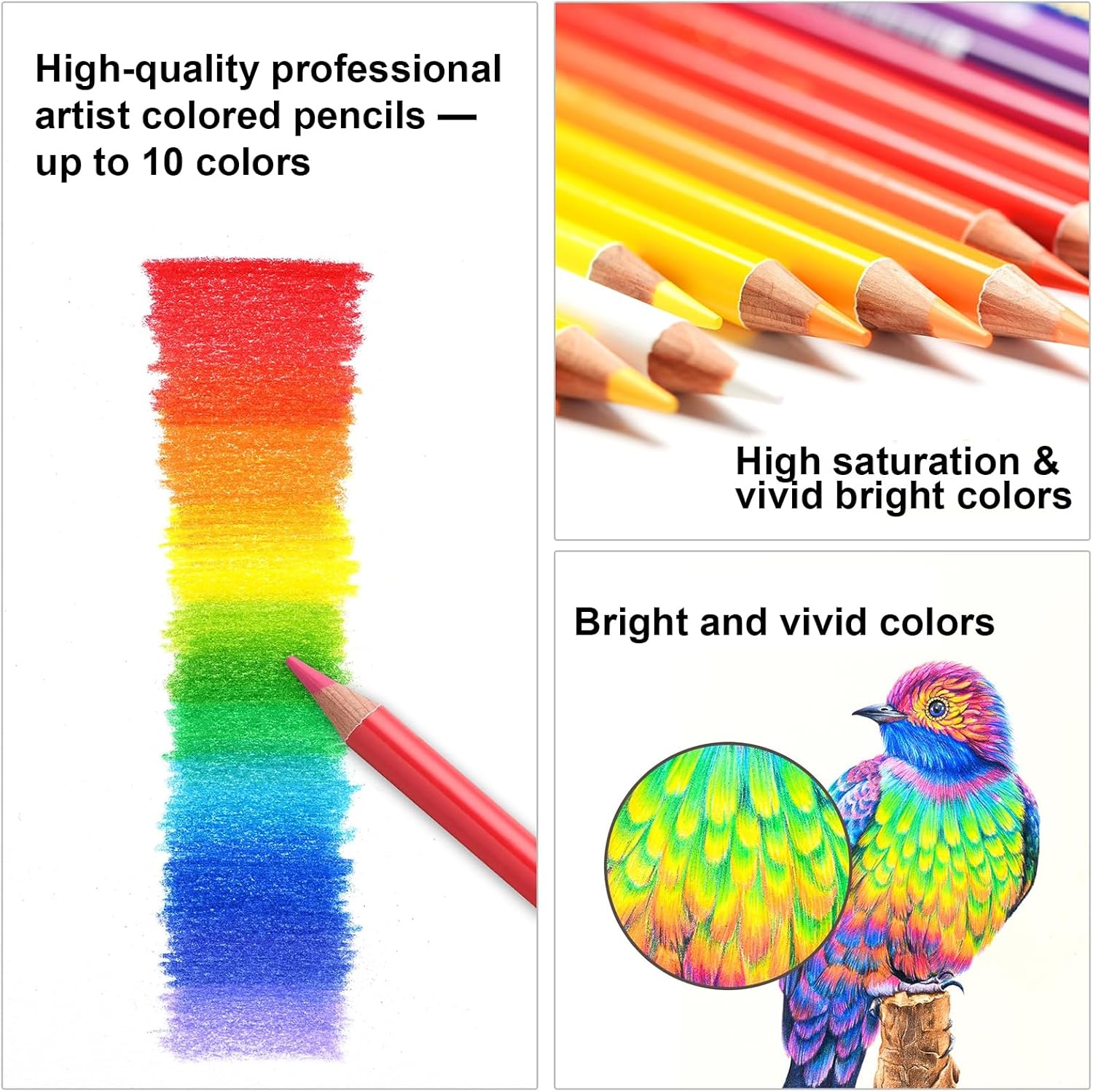 300 Colored Pencils Set for Ad - Colored Pencil Professional avaliação e preço