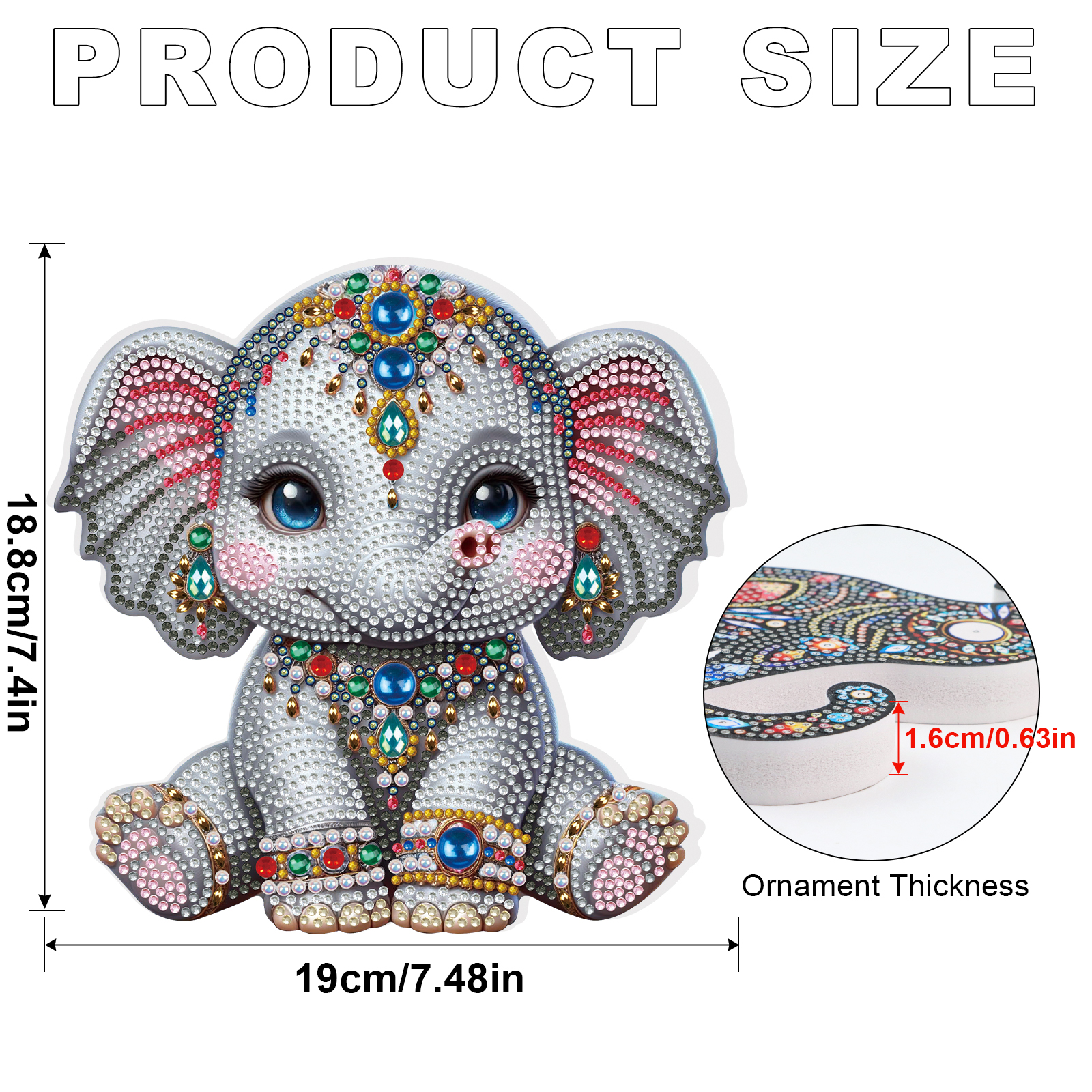 Tabletop Special Shape Diamond - Art Craft Kits For Adults avaliação e preço