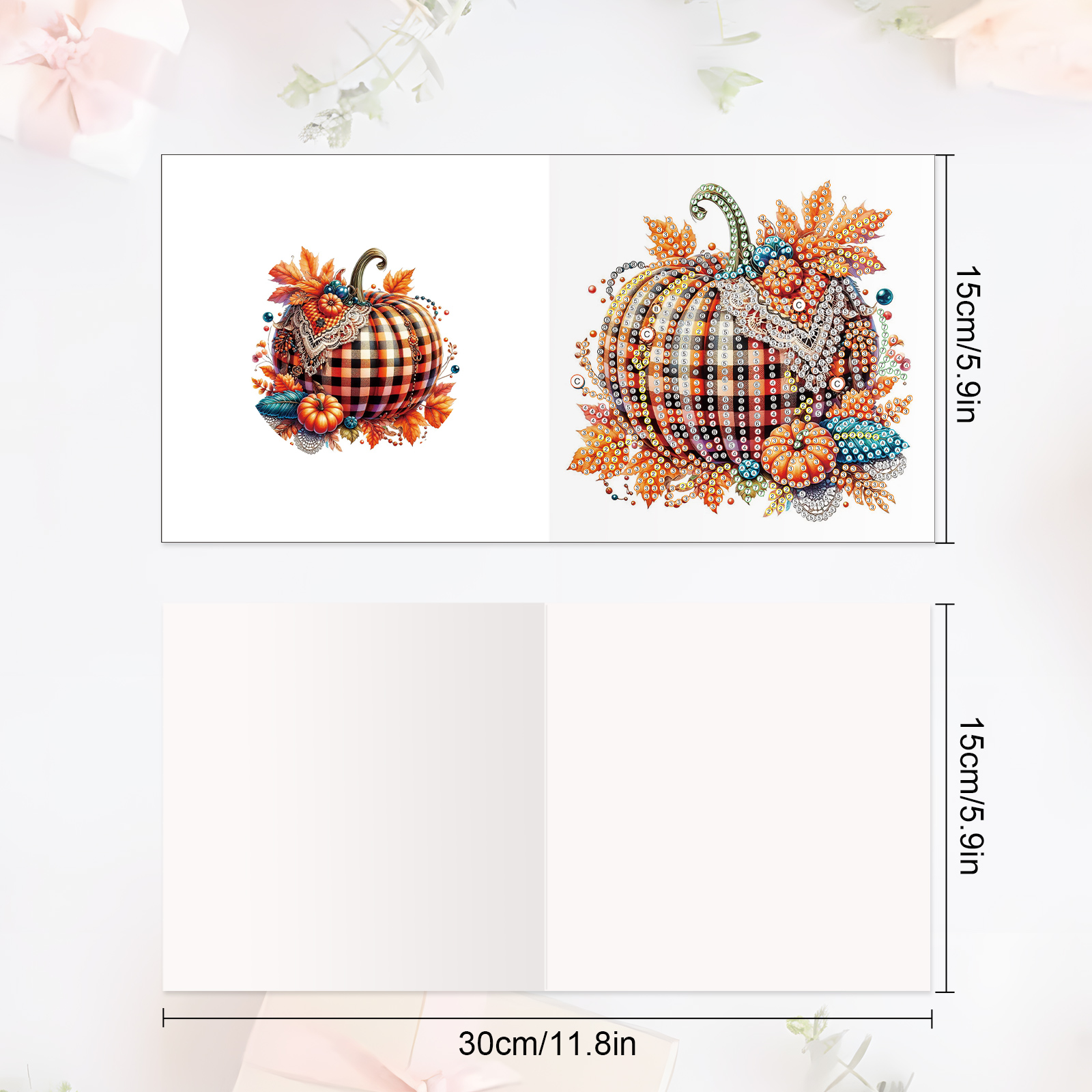 6Pcs Diamond Painting Greeting - Art Craft Kit avaliação e preço