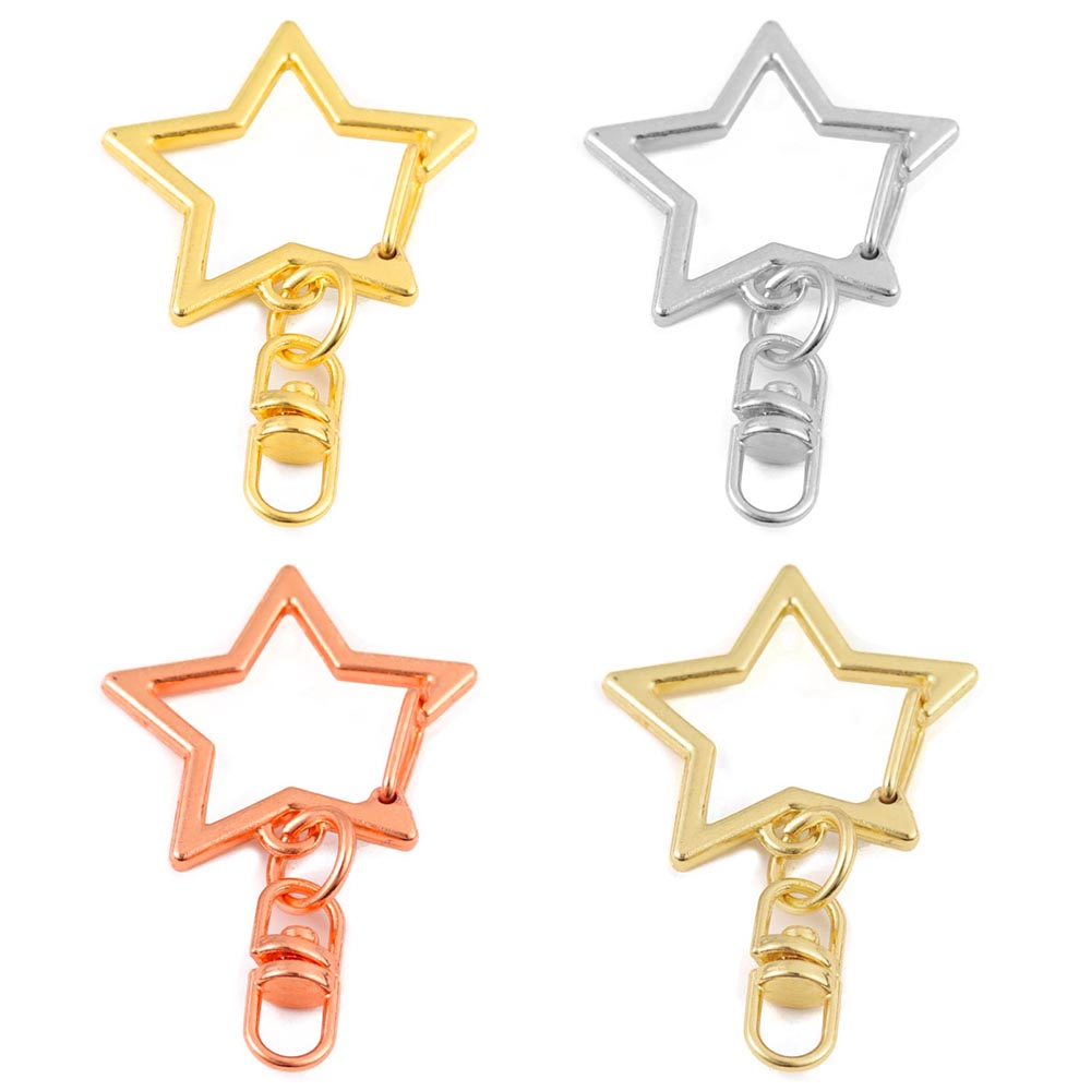 10Pcs Alloy Star Shaped Snap K - Art Craft Gifts avaliação e preço