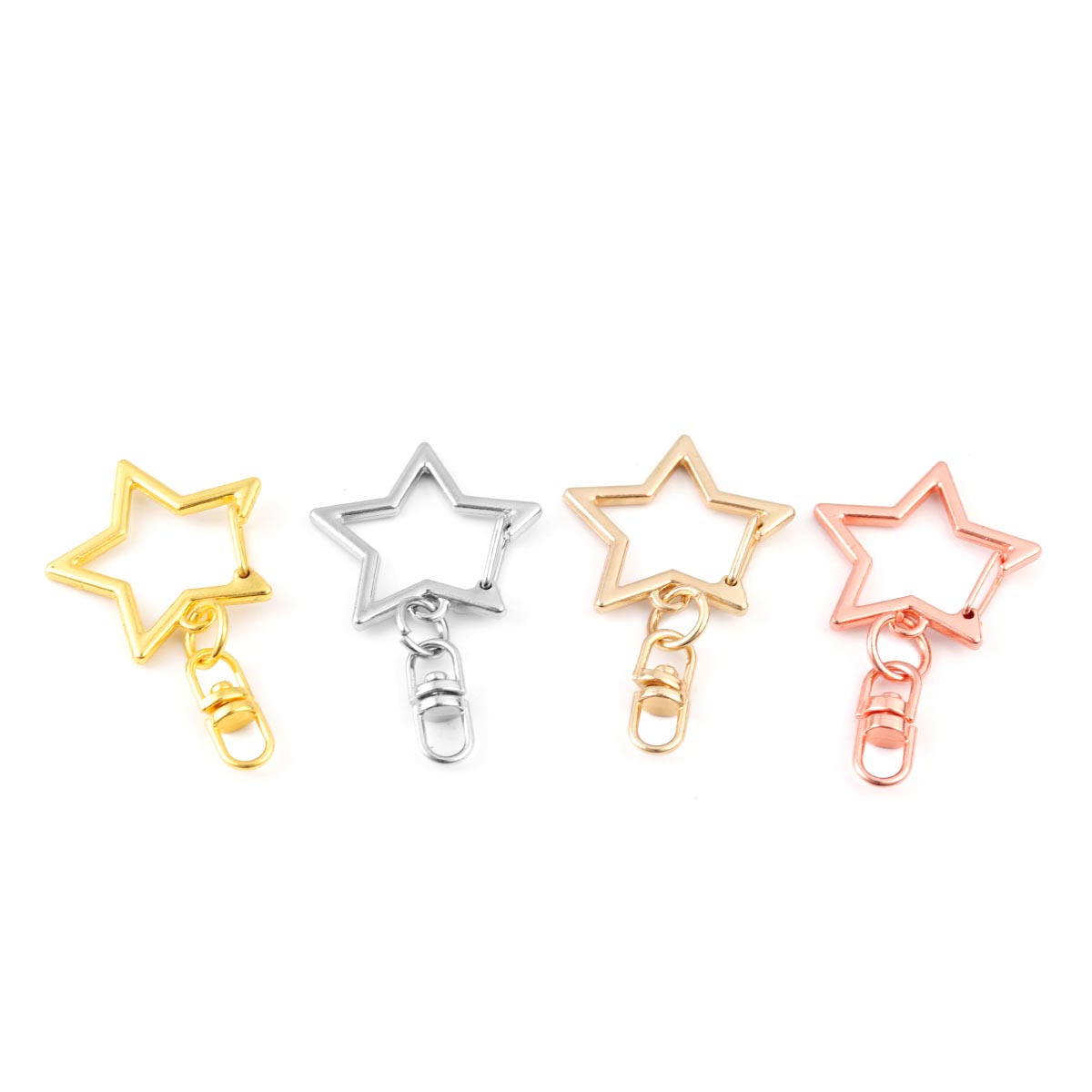 10Pcs Alloy Star Shaped Snap K - Art Craft Gifts avaliação e preço