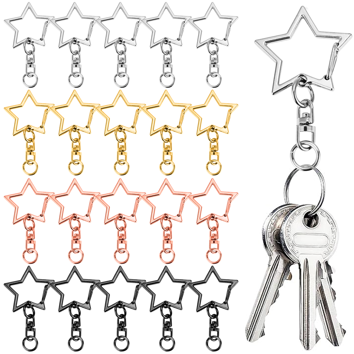 10/20/30/50 Set Star Shaped Ro - Art Craft Gifts avaliação e preço