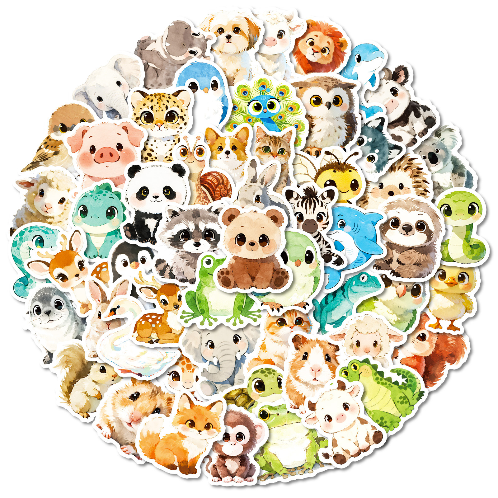 56Pcs Cute Animal Cartoon Graf - Art Craft 3 Year Old avaliação e preço