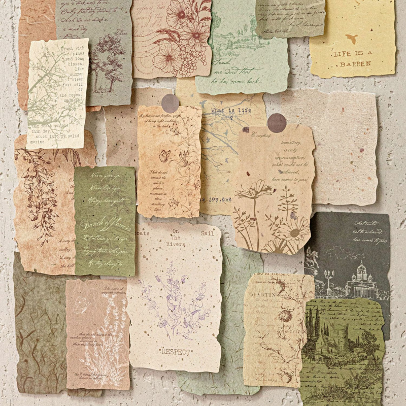 20-Sheet Retro Art Collage Bas - Art Craft Journal avaliação e preço
