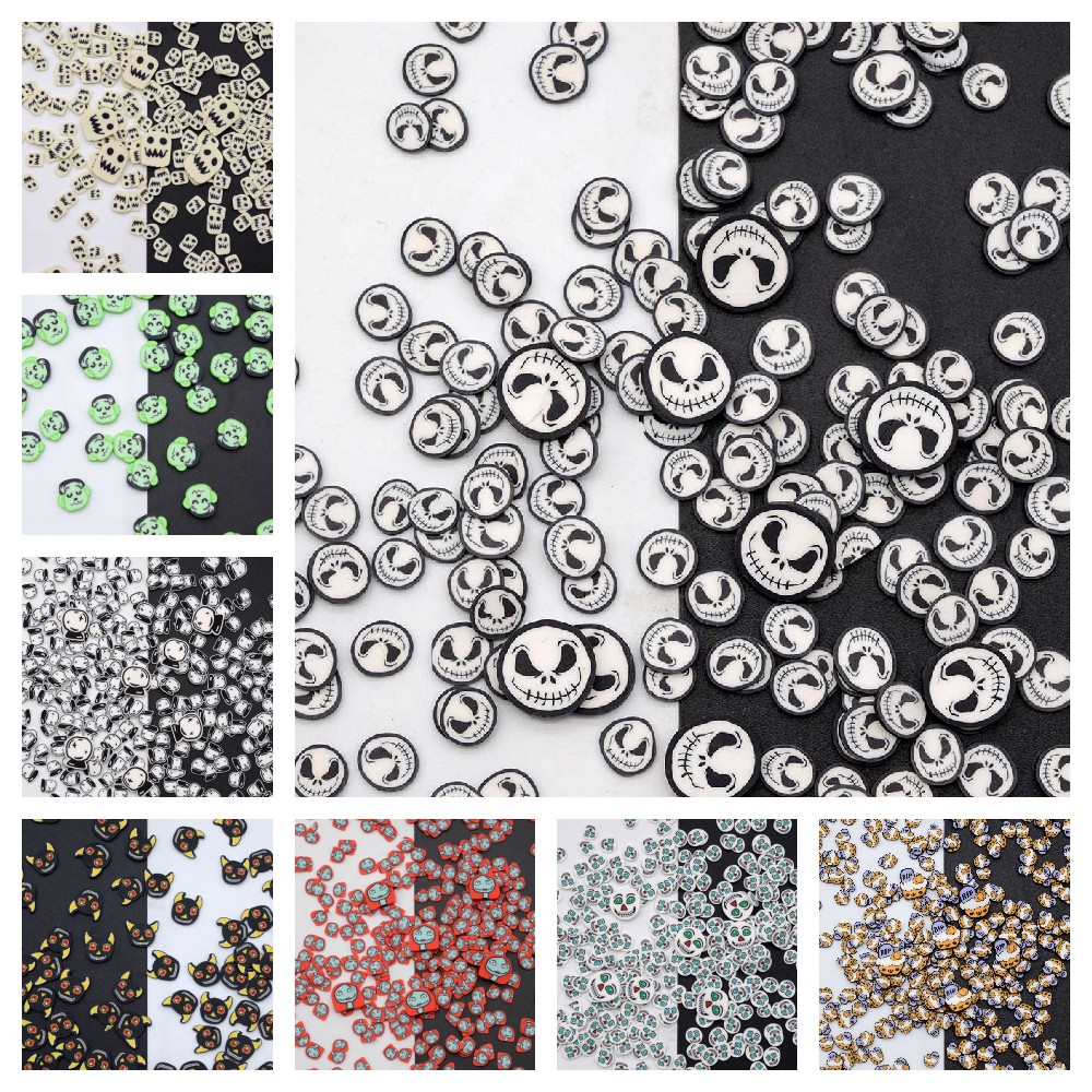 100g/Lot Polymer Cute Hallowee - Art Craft Flower Making avaliação e preço