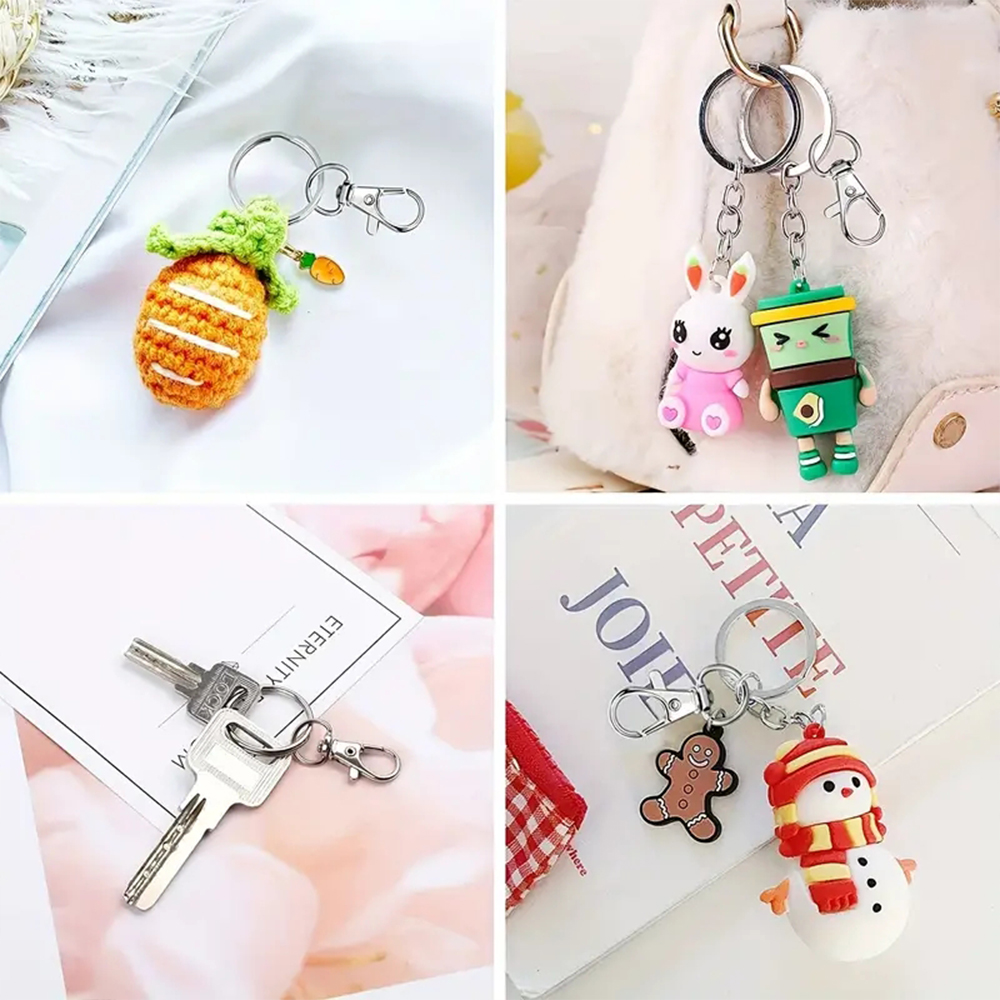 10/20/30/50 Set Swivel Keychai - Art Craft Gifts avaliação e preço