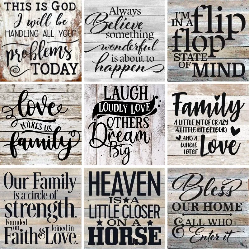 Diamond Painting Family Quotes - Art Craft Quotes avaliação e preço