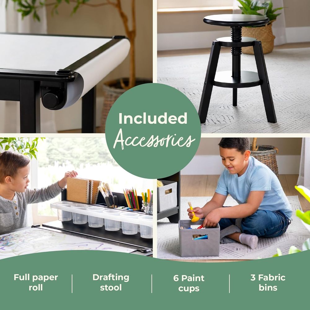 3-in-1 Children's Art Table an - Art & Craft Jojo avaliação e preço