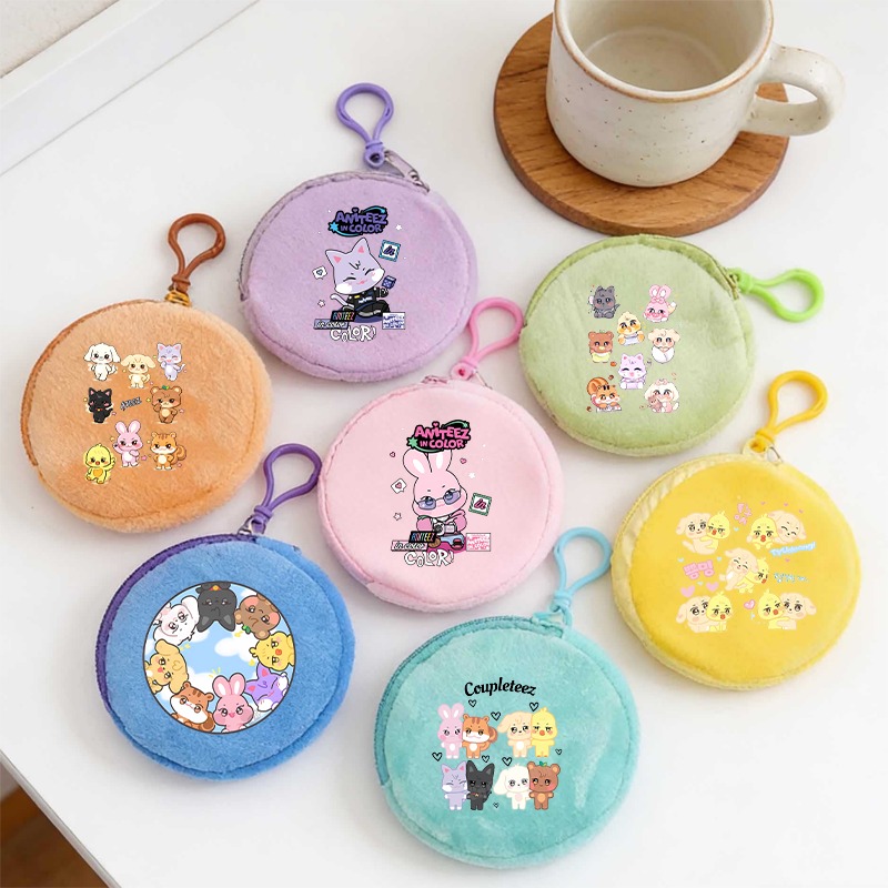 Kpop ATEEZ Idol Coin Purses Ke - Art Craft Bag avaliação e preço