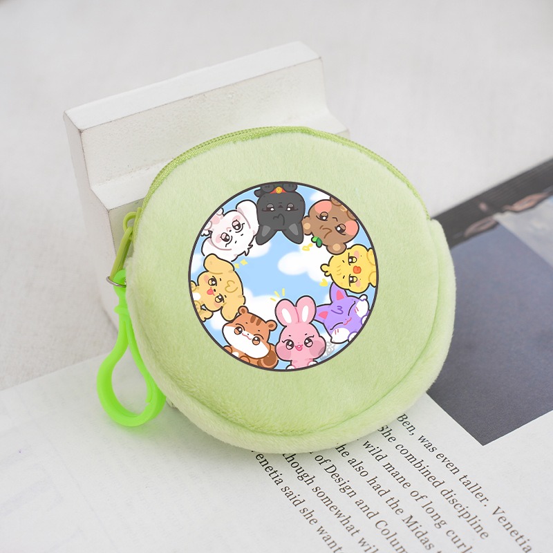 Kpop ATEEZ Idol Coin Purses Ke - Art Craft Bag avaliação e preço