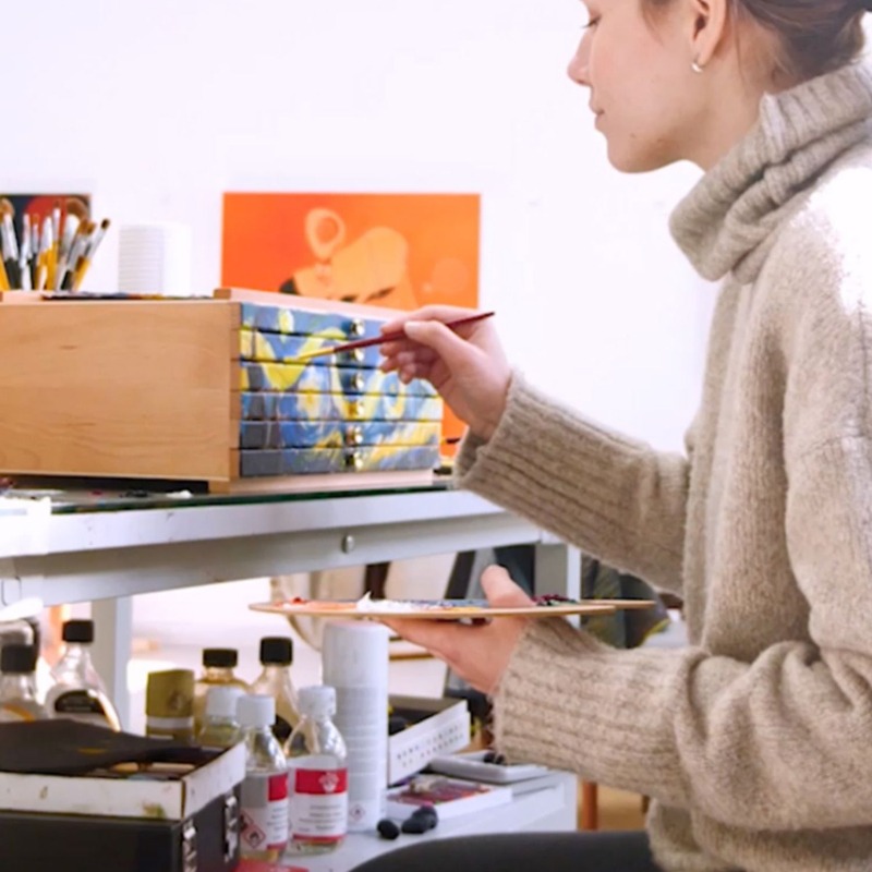 Art Studio Organizer Drawers P - Colored Pencil Professional avaliação e preço