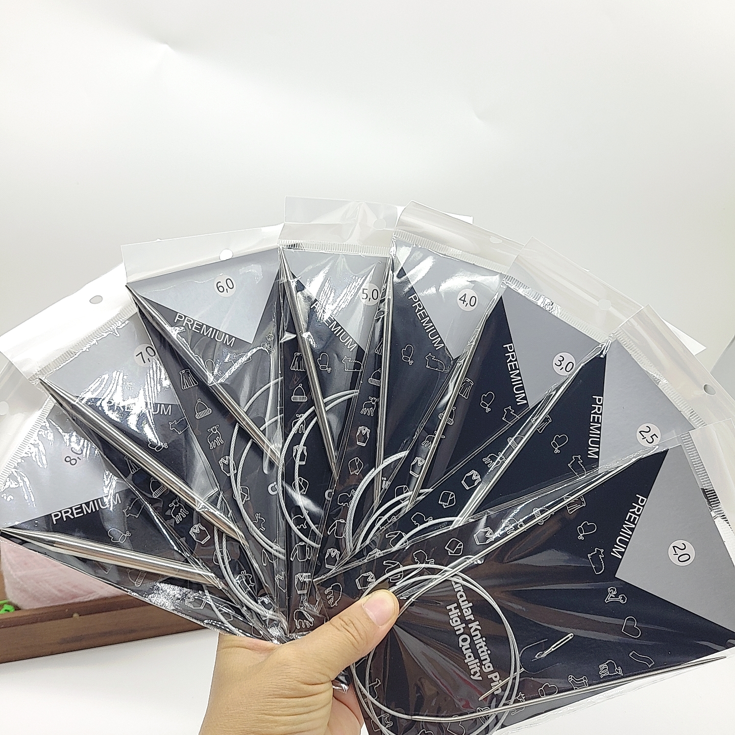 Stainless Steel Circular Knitt - Knitting Needle Circular avaliação e preço