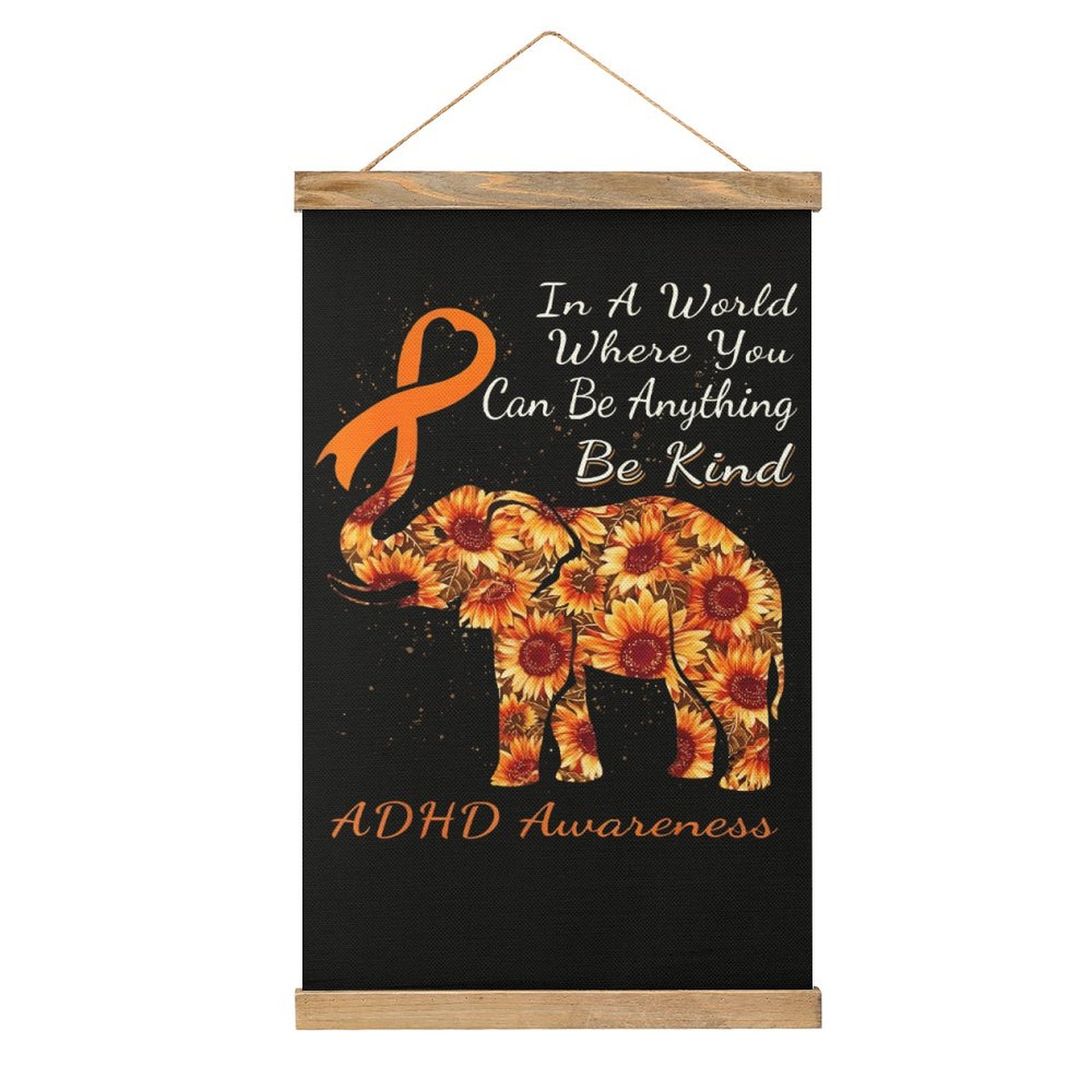 ADHD Awareness Elephant Sunflo - Art Craft Bar avaliação e preço
