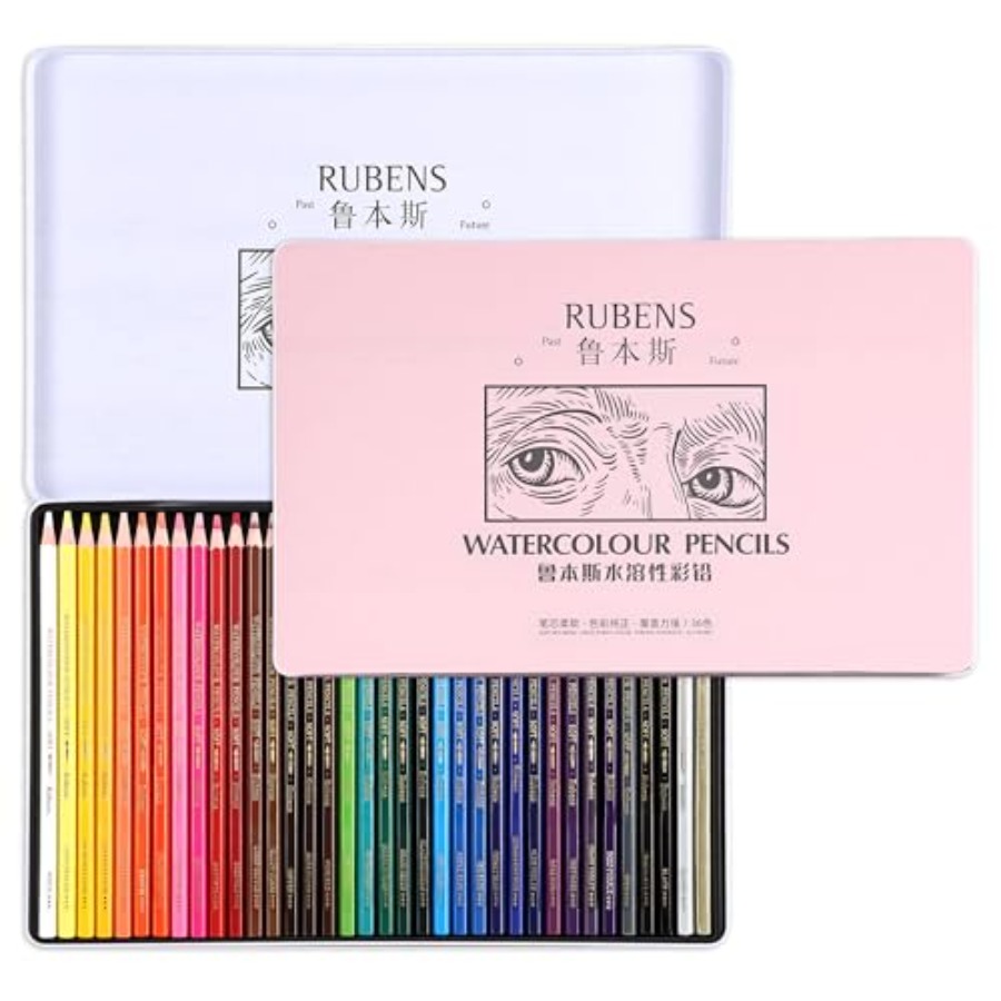 Watercolor Pencils Sets, 36 Co - Colored Pencil Professional avaliação e preço