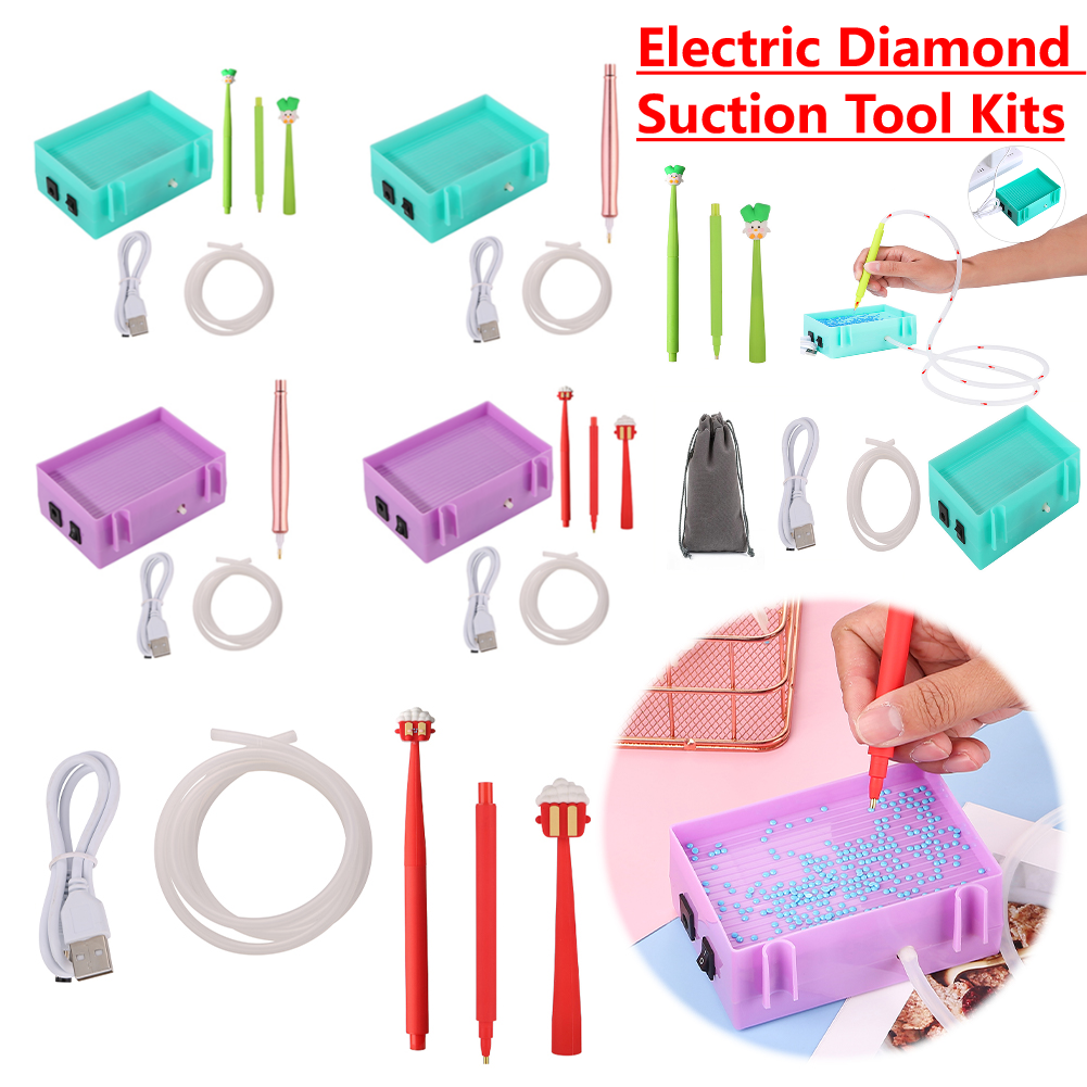 Portable Vacuum Diamond Painti - Art Craft Kit avaliação e preço
