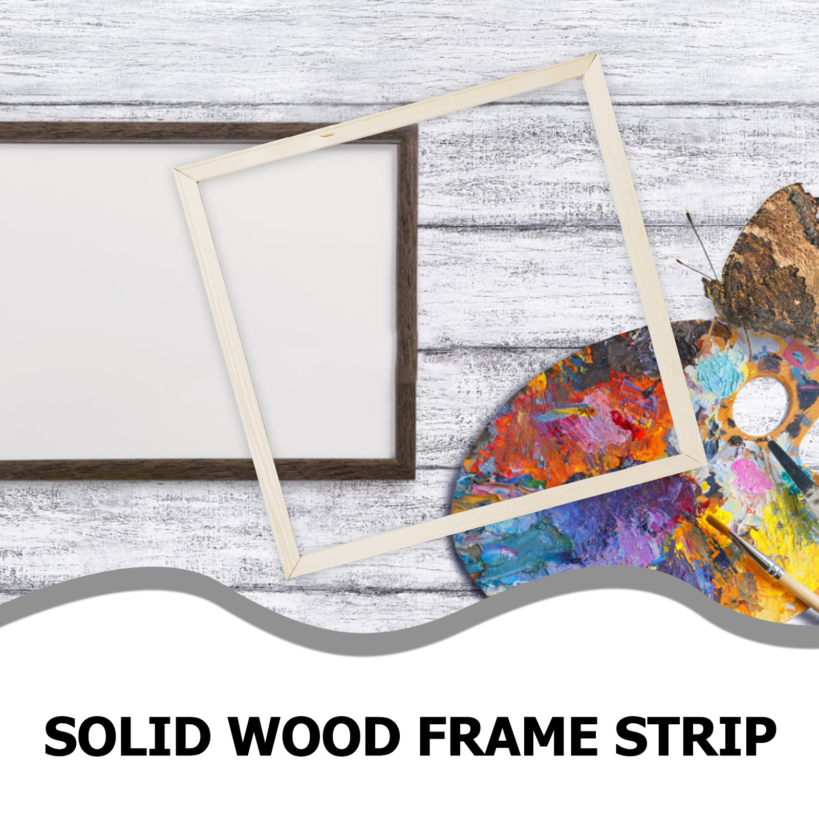 50x50cm Wooden Canvas Stretche - Art Craft Bar avaliação e preço