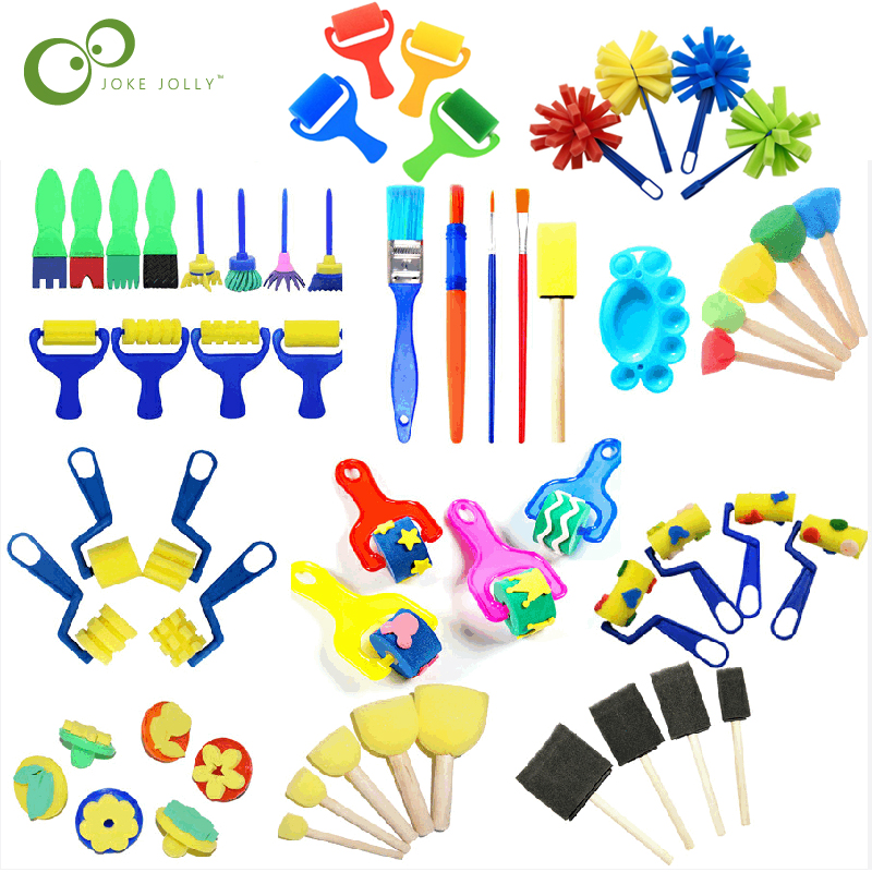 Children Toddler Sponge Stamp  - Art Craft Toddlers avaliação e preço