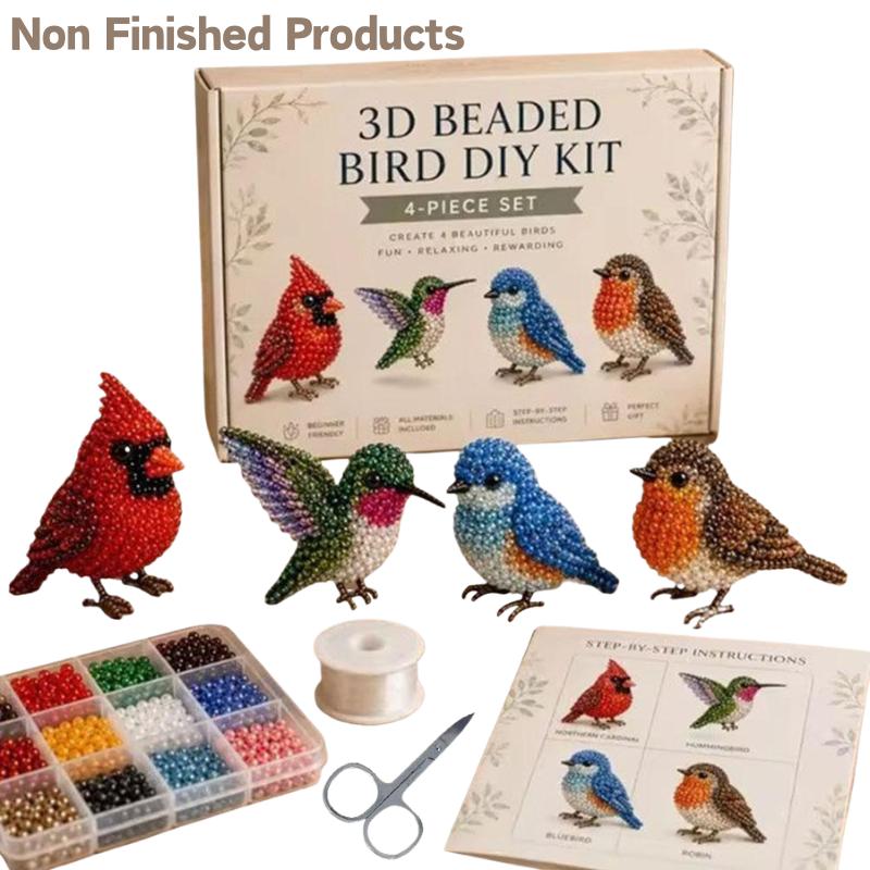 Handmade Beaded Bird DIY Craft - Craft And Art Difference avaliação e preço