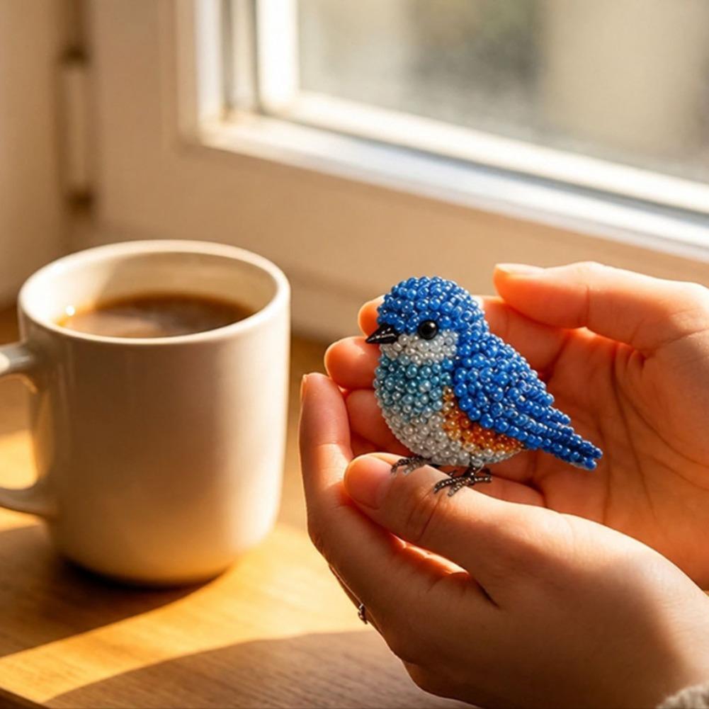 Handmade Beaded Bird DIY Craft - Craft And Art Difference avaliação e preço