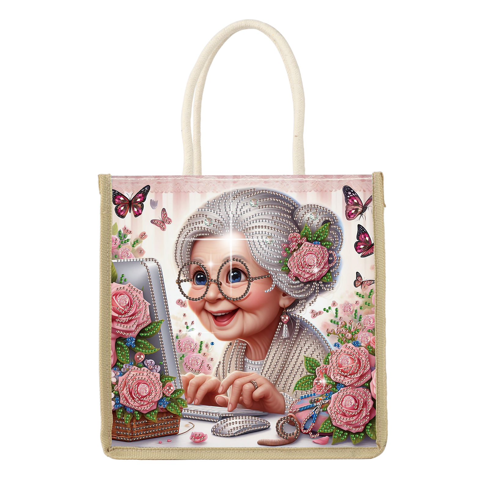 Diamond Art Painting Handbag K - Art Craft Kit avaliação e preço