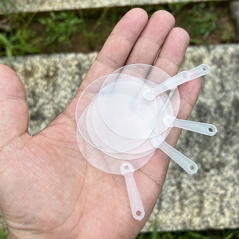 Mini Blank Fans, Transparent D - Art Craft Ideas For Kids avaliação e preço