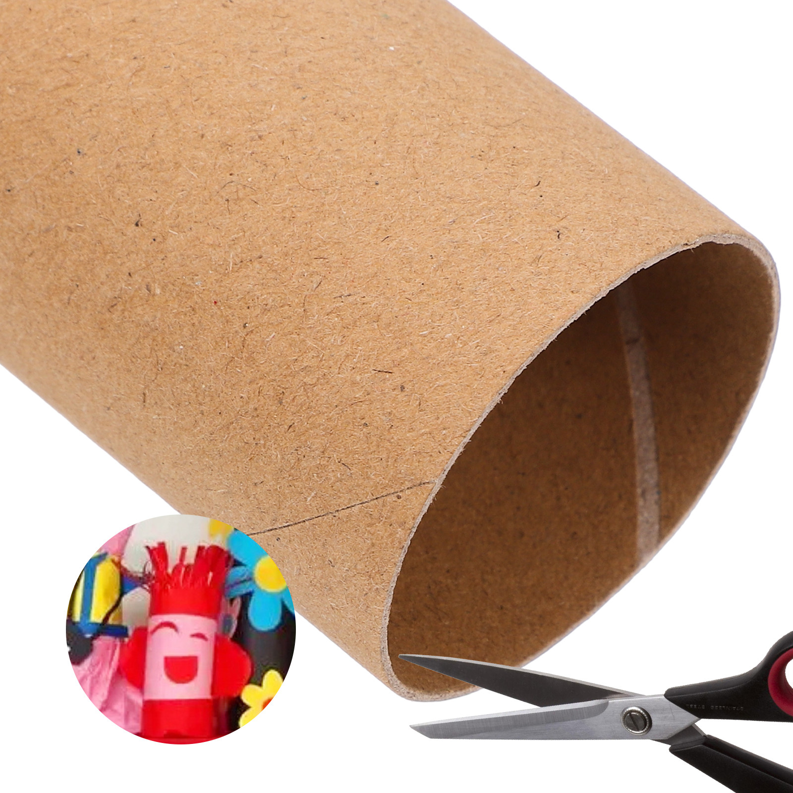 20Pcs DIY Paper Tubes Round Ca - Art Craft School avaliação e preço
