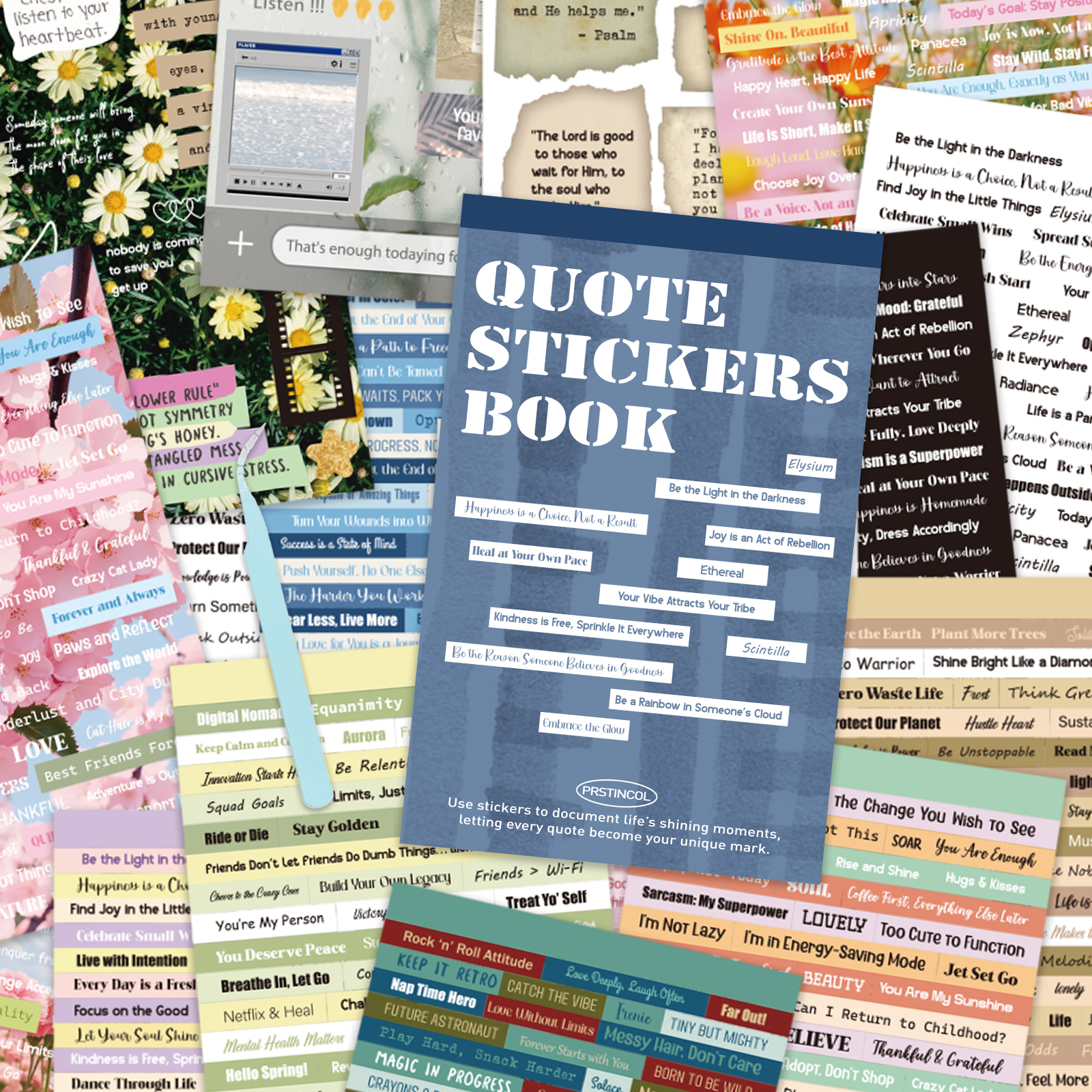 48 Sheets English Quotes Stick - Art Craft Quotes avaliação e preço