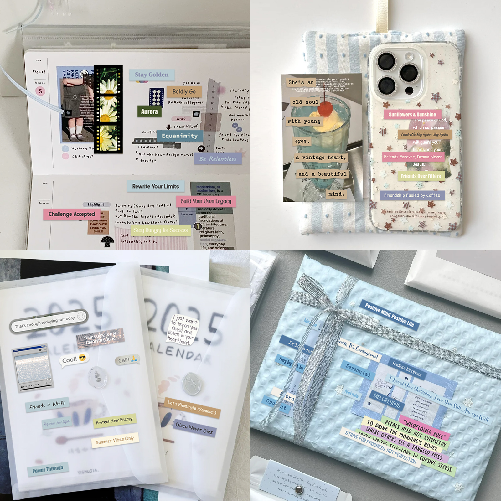 48 Sheets English Quotes Stick - Art Craft Quotes avaliação e preço