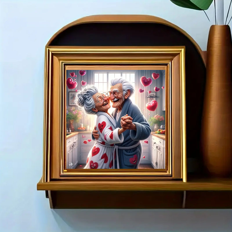 A romantic dance diamond paint - Art Craft Kits For Adults avaliação e preço