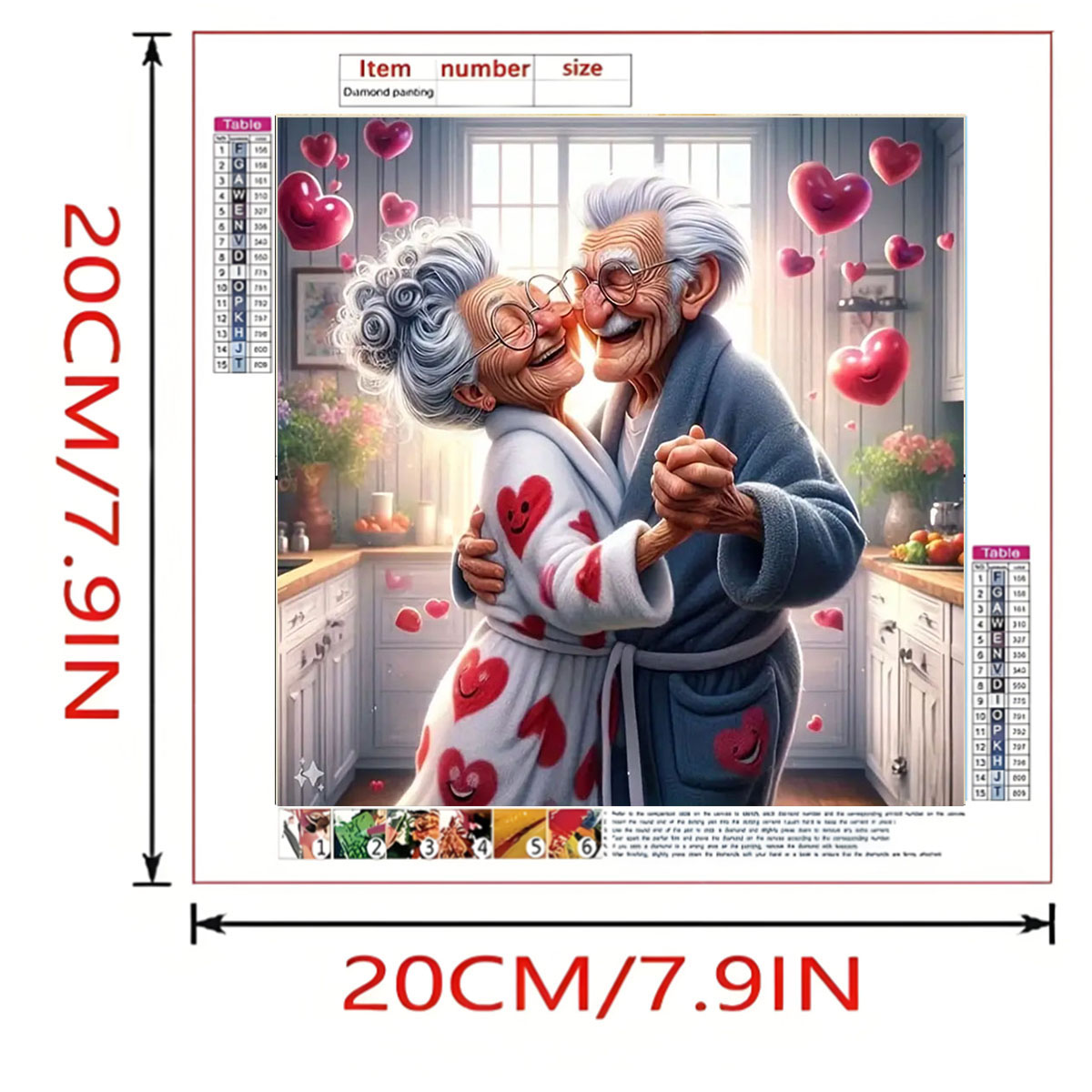 A romantic dance diamond paint - Art Craft Kits For Adults avaliação e preço