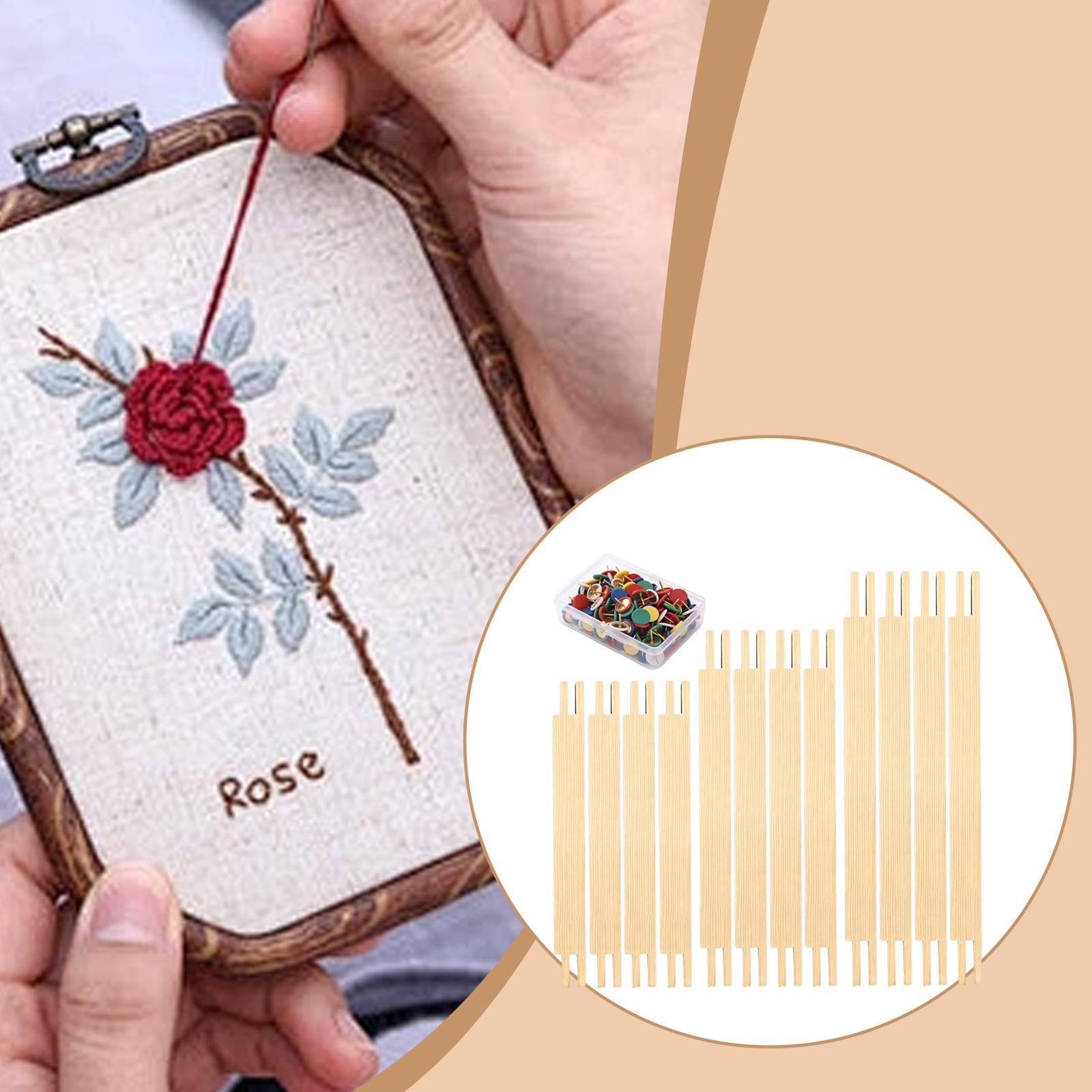 Wood Frame Embroidery Stretche - Art Craft Bar avaliação e preço