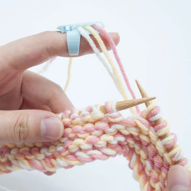 2pcs Yarn Guide Finger Holder  - Knitting Needle Circular avaliação e preço